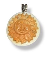 Pendentif Mandile 1922 Femme Cammei  in Argent Conchiglia 2MCICM197